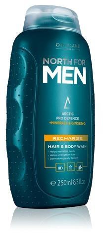 North for Men Recharge Hair & Body Wash