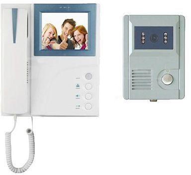 Ete Ete Big Screen Door Phone Intercom System 4"TFT LCD Handset Monitor/Wired Video Door Phone/Doorbell