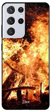 Protective Case Cover For Samsung Galaxy S21 Ultra Fire
