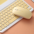Wireless Bluetooth Keyboard And Mouse For IPad IPadOS 10 Inch Yellow