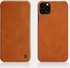 Qin Series Leather Case For Apple iPhone 11 Pro Max  - 6.5"  - Brown