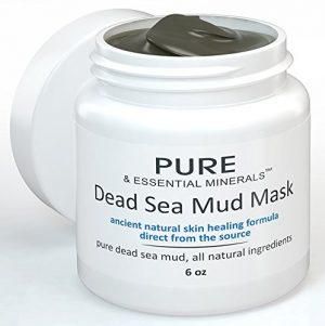 BEST Dead Sea Mud Facial Mask + FREE BONUS EBOOK – Cleansing Acne & Pore Reducing Anti Aging Mask for Clear, Radiant Skin – 6 oz