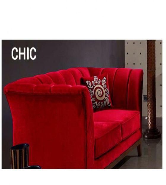 CHIC Two Seats Sofa - Red