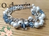 O Accessories Bracelet Blue Crystal , White Pearl