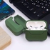 2-in-1 Colorful Silicone AirPods 3 Case - Apple Green & Fluorescent Green