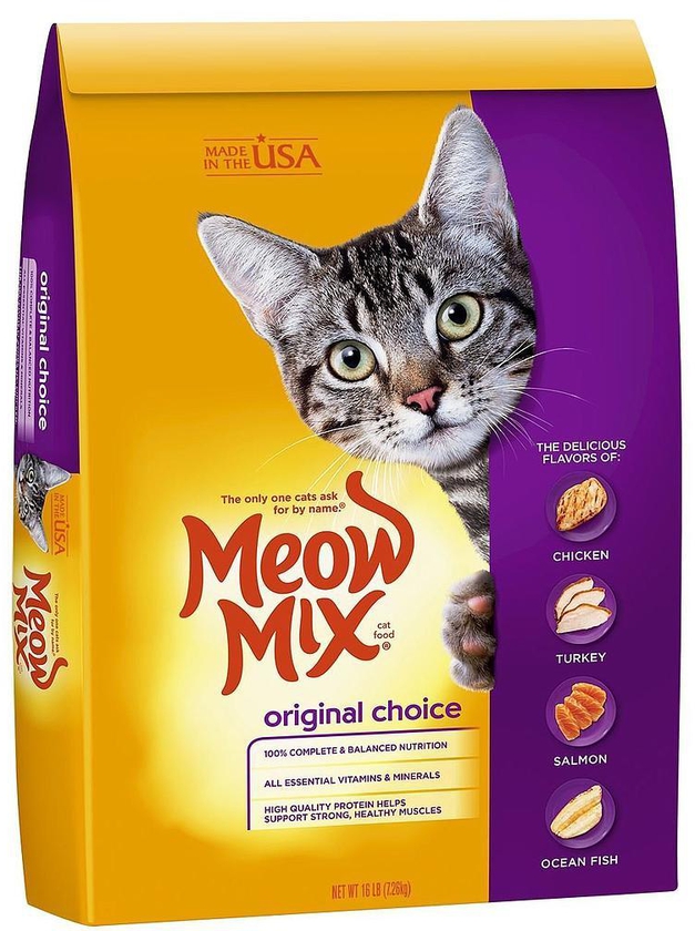 Meow mix Original Choice Cat Dry Food 510 GM