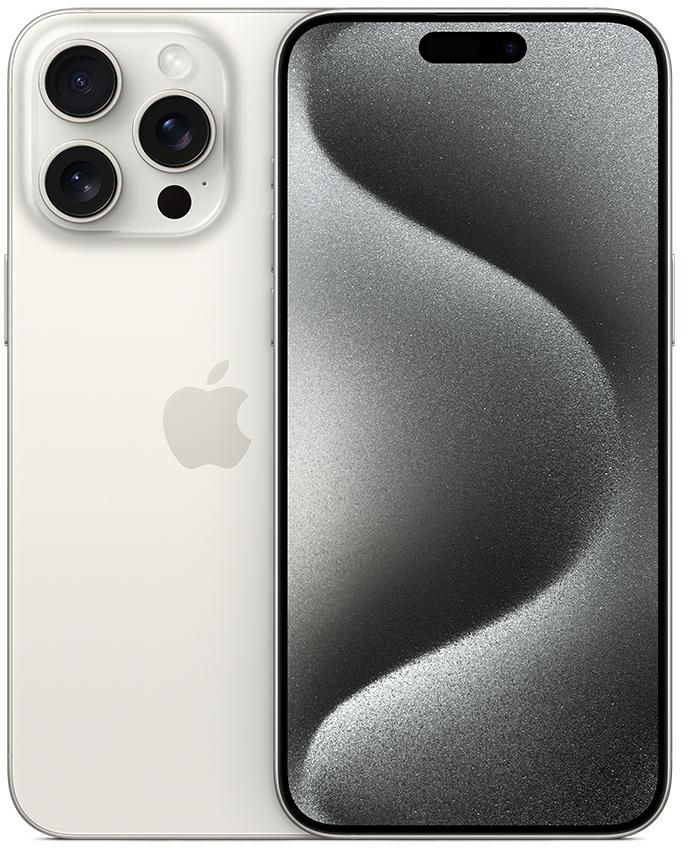 Apple iPhone 15 Pro Max, 5G, 6.7 inch, 1TB, White Titanium