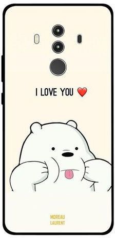 Skin Case Cover -for Huawei Honor Mate 10 Pro I Love You I Love You