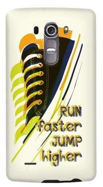Premium Slim Snap Case Cover Matte Finish for LG G4 Run Faster, Jump Higher