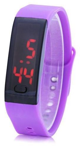 Fashion Children LED Digital Sports Watch - Purple