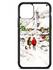 غطاء حماية مطبوع ايفون 12 برو ماكس شخصان وكلب يمشون فوق الثلج في الشتاء