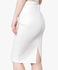 White Midi Pencil Skirt