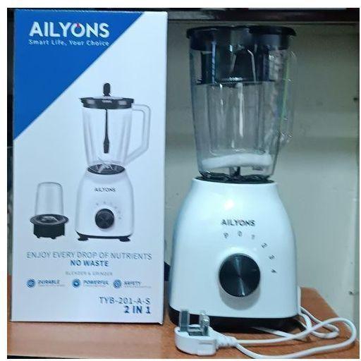 AILYONS Blender 2 In 1 With Grinder Machine 1.5L