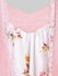 Plus Size Lace Trim Floral Draped Front 2 In 1 Top - M | Us 10