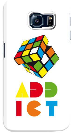Stylizedd Samsung Galaxy S6 Edge Premium Slim Snap case cover Gloss Finish - Rubiks Addict