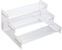 Generic 3 Layer Cake Stand Countertop Stands Transparent For Home Cupcakes