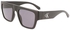 Full Rim Injected Rectangle Sunglasses CKJ22636S 5321 (002) Matte Black