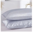 4pcs White Satin Pillowcase Bed Pillow Case