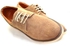 Natural Leather Semi Foraml Shoes - Beige