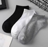 Fashion Men's Fashion 6 In 1 Grey Black White Ankle Socks