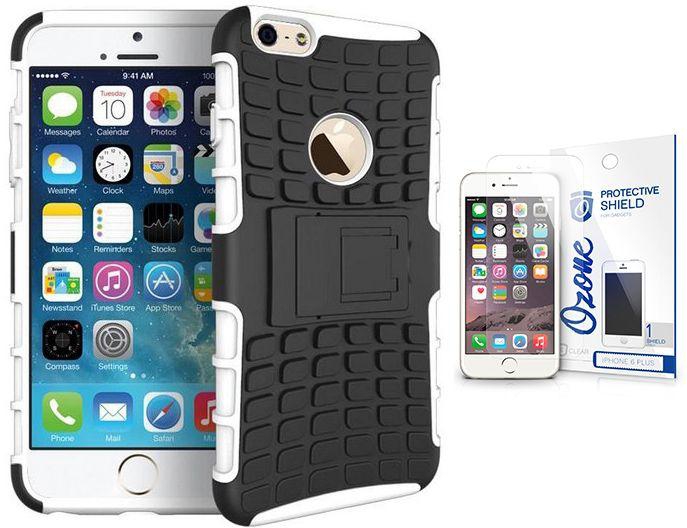 Tough Shockproof Heavy Duty Hybrid Kick stand Case Cover for Apple iPhone 6 Plus