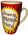 The party station 1700015-Valentine's Day Mug - You Are My Dearest Friend