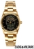 Zadig & Voltaire Black Dial Metal Band Watch (ZV 029/1AM)