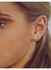11 Pairs Of Geometric Stud Earrings Set