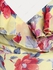 Cold Shoulder Ruffled Floral Print High Low Plus Size & Curve Midi Dress - 2x | Us 18-20