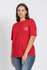 ST "Lazy Sunday" Printed Short Sleeves - Red