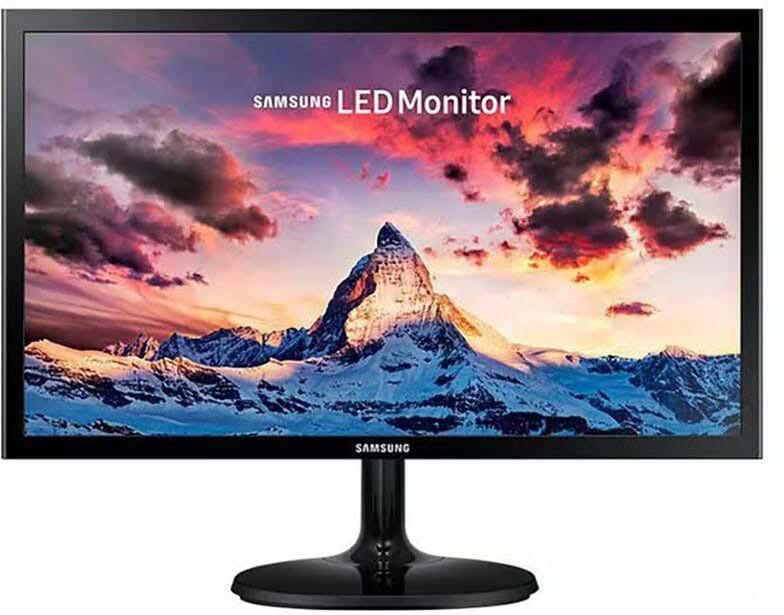 Get Samsung S22F350FHM Wired FHD LED Monitor, LED, 22 Inch - Black with best offers | Raneen.com