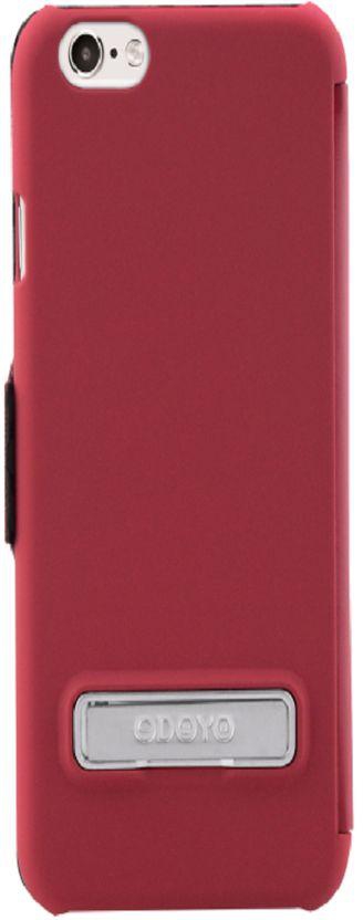 Odoyo Odoyo KickFolio Premium Case with Kickstand for iPhone 6 / 6S Red