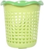 Plastic Dustbin - 14 Liter, Green