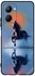 Protective Case Cover For Realme C33 Horse Running In Water Art