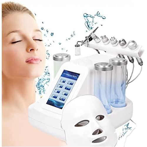 جهاز تنظيف الوجه بالاكسجين والهيدروجين 8 في 1، بخاخ الفقاعات هيدرا فيشل للوجه، جهاز ترطيب الوجه والعناية بالبشرة وازالة التجاعيد، تبييض وتقليص المسام، صالون تجميل
