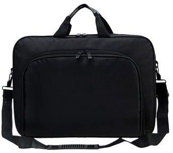 حقيبة مكوّنة من طبقتين للكمبيوتر المحمول مقاس 15 بوصة أسود