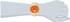 ساعة مايكل كورس رناواي للنساء بمينا برتقالي كرونوغراف وبسوار ستانلس ستيل - MK6162