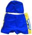 Complete Boys Swimming Pant With Cap -Blue And Multi