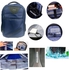 Oulanshi USB Business Travel Laptop Bag - Blue