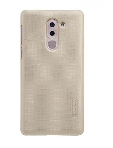 Nillkin Frosted Back Cover For Huawei Mate 9 Lite- Gr5 2017-Honor 6x With Screen Protector – Gold