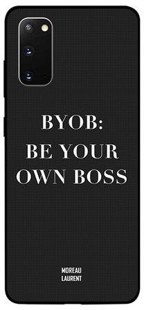 Skin Case Cover -for Samsung Galaxy S20 Be Your Own Boss Be Your Own Boss
