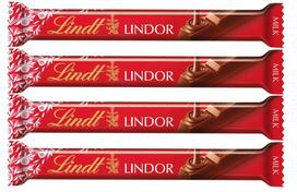 Lindt Lindor Milk Chocolate 4 x 38g