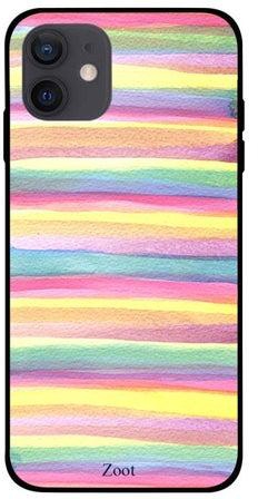 Printed Case Cover -for Apple iPhone 12 mini Pink/Blue/Yellow Pink/Blue/Yellow