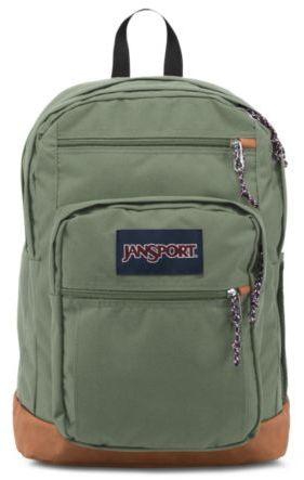 Jansport JS0A2SDD0HC Unisex Cool Student Laptop Backpack - Polyester, Muted Green