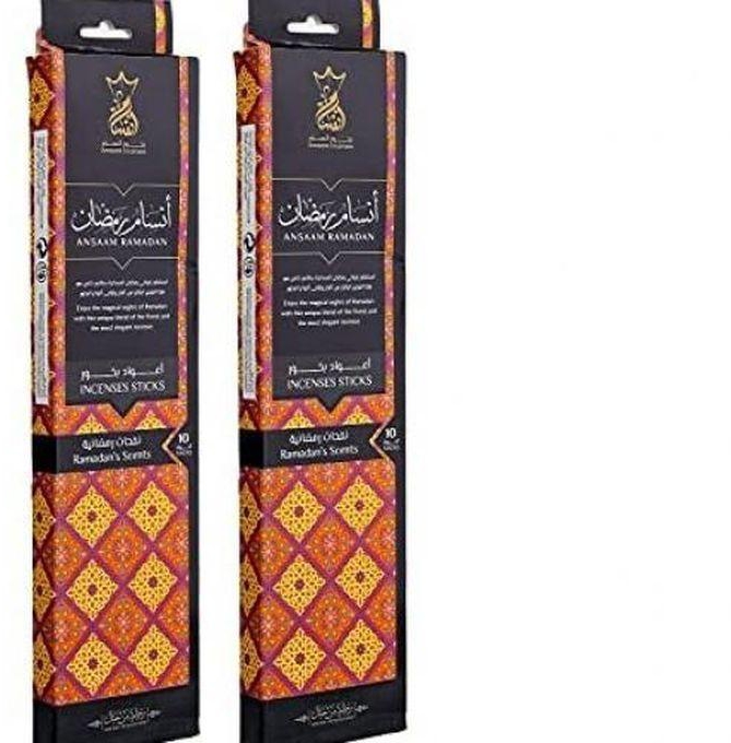 Wholesale Ansam Ramdan Set Of Incense Sticks, 2 Pieces X 10 Sticks