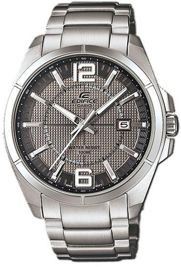 Casio Edifice Men's Grey Dial Stainless Steel Band Watch [EFR-101D-8AV]