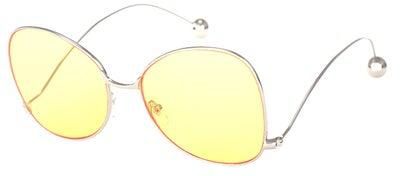 نظارة شمسية بإطار كبير الحجم وعدسات مستقطبة - مقاس العدسة: 58 مم