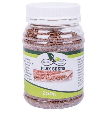 Healthy & Natural Products Flax Seeds/Linseeds-LowerBP,CureConstipation,Weightloss-250g