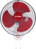 Get Fresh Brilliant Wall Fan, 16 Inch, 3 Speeds - White Red with best offers | Raneen.com