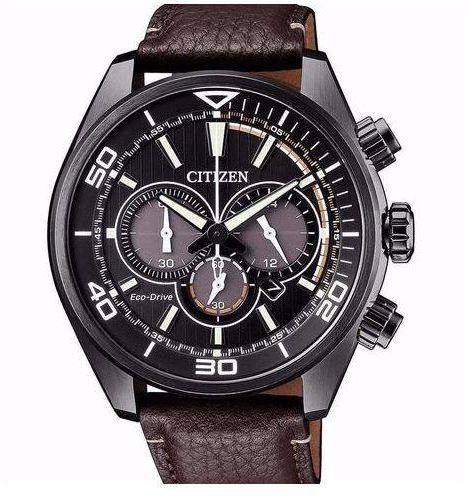 Citizen CA4335-11E Leather Watch - Brown